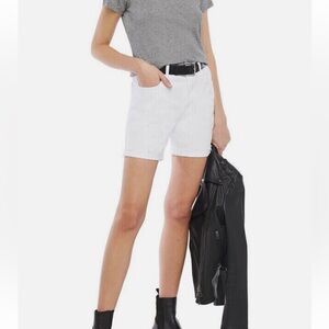 J BRAND Billey Short High-Rise WHITE
